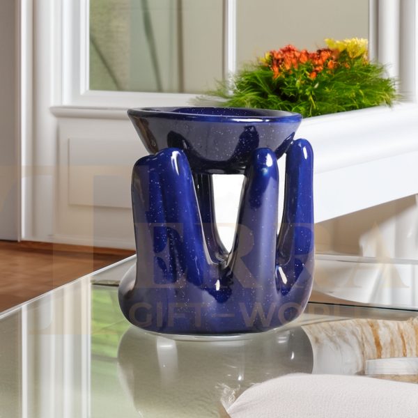 Ceramic Aroma Diffuser - Hand Shape - Image 2